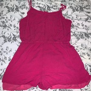 Forever 21 Plus Pink Romper